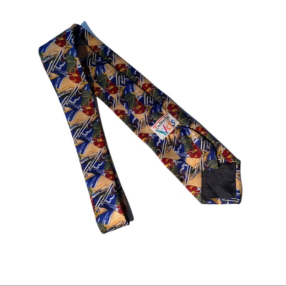 Talbots Kids Jonathan Bennett Downhill Skier Neck Tie - Picture 4 of 4